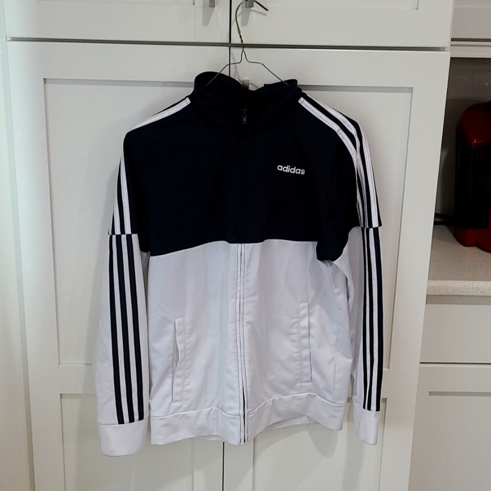 Adidas 3 STRIPES WINDBREAKER Jacket Youth Large